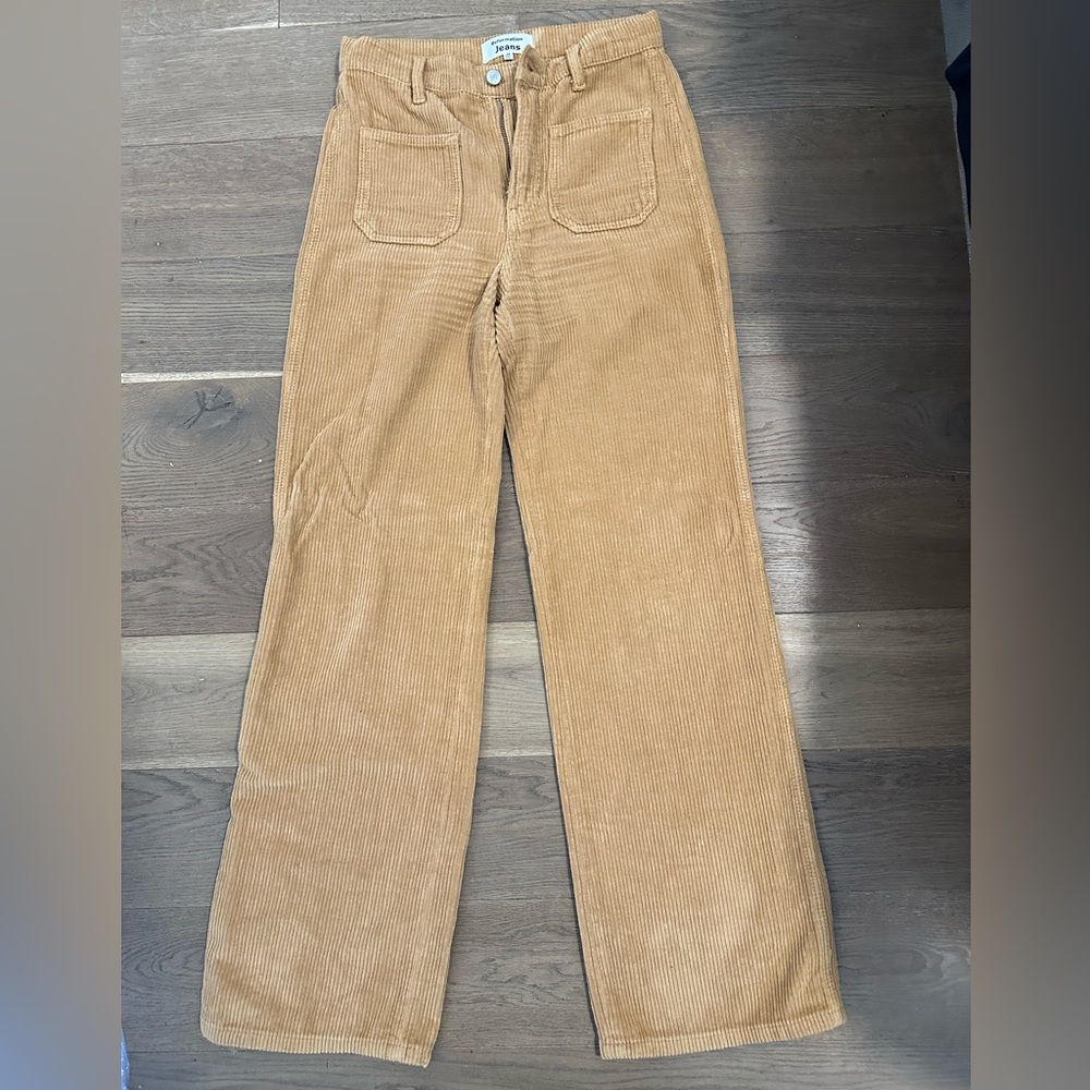 Reformation Corduroy Pants